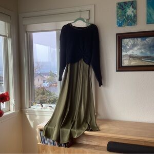 Anthropologie Gemini Twofer Sweater and Dress Set. NWOT